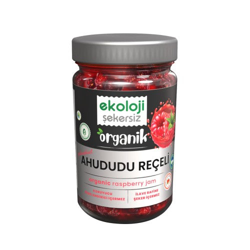 Organik Şekersiz Ahududu Reçeli 380 gr