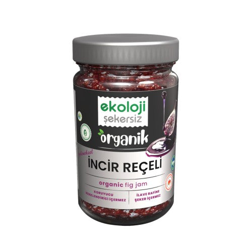 Organik Şekersiz İncir Reçeli 380 gr
