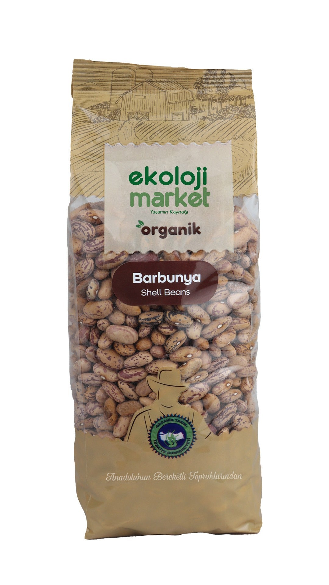 Organik Glutensiz Barbunya 750 gr