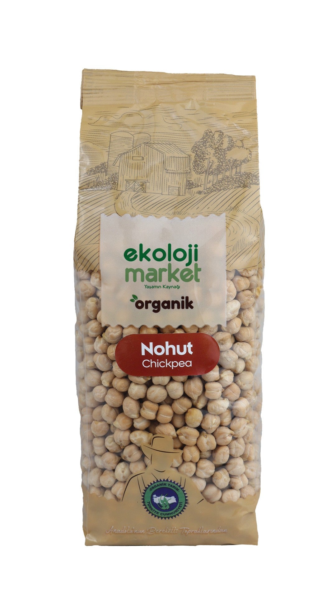 Organik Glutensiz Nohut 750 gr