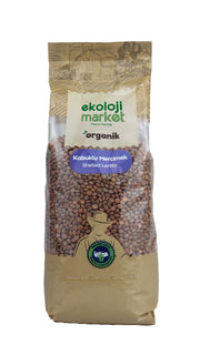 Organik Glutensiz Kabuklu Mercimek 750 gr