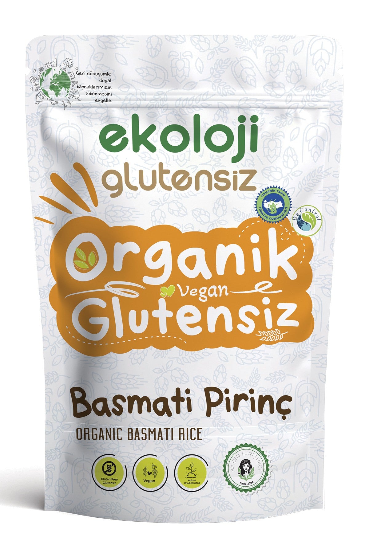 Organik Glutensiz Basmati Pirinç 500 Gr