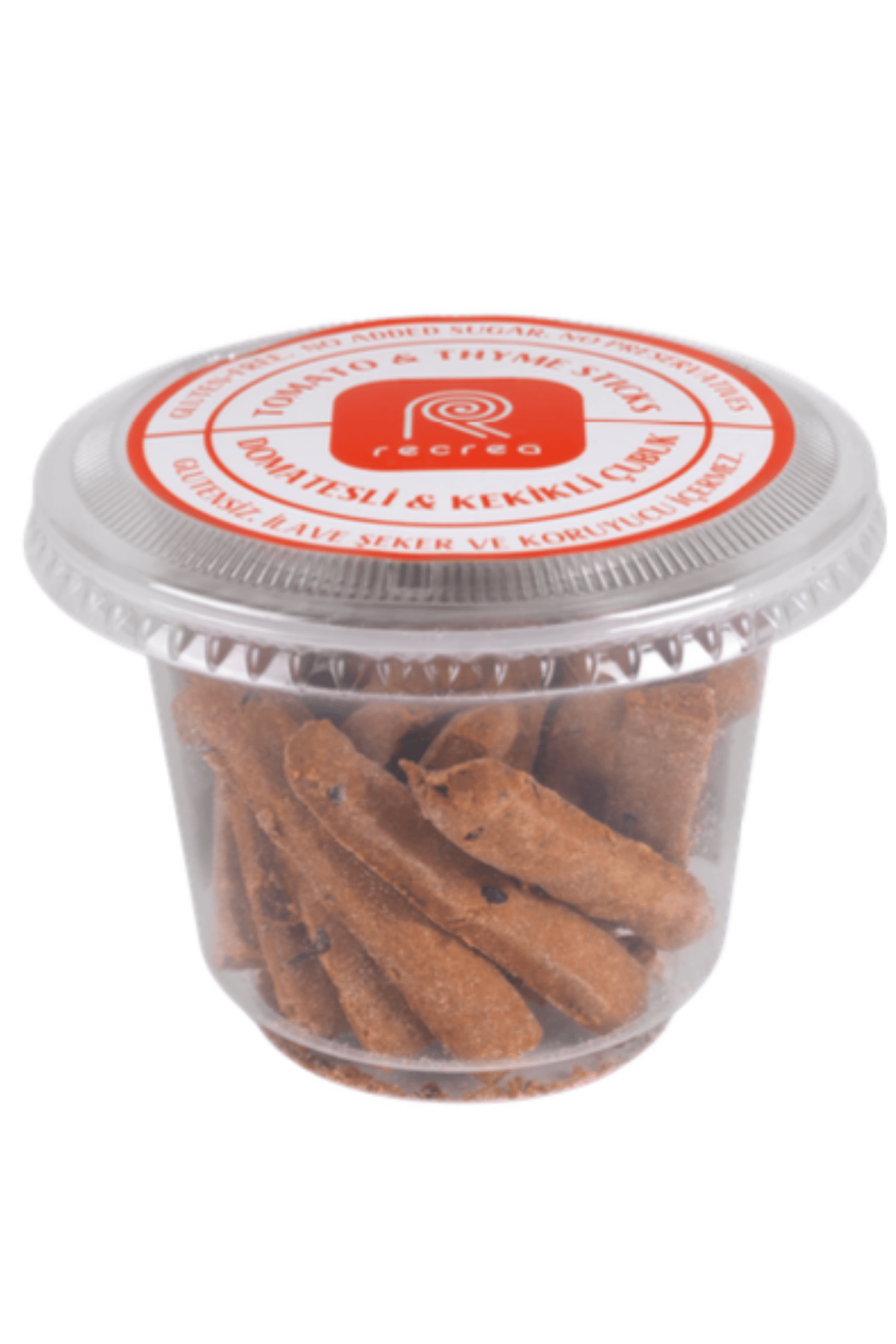 Glutensiz Domatesli ve Kekikli Çubuk