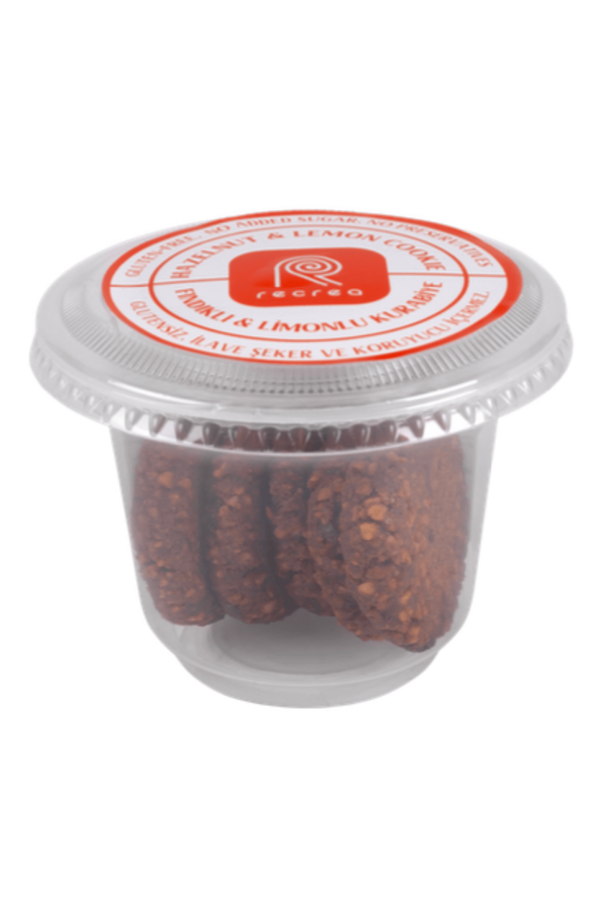 Glutensiz Limonlu ve Fındıklı Kurabiye