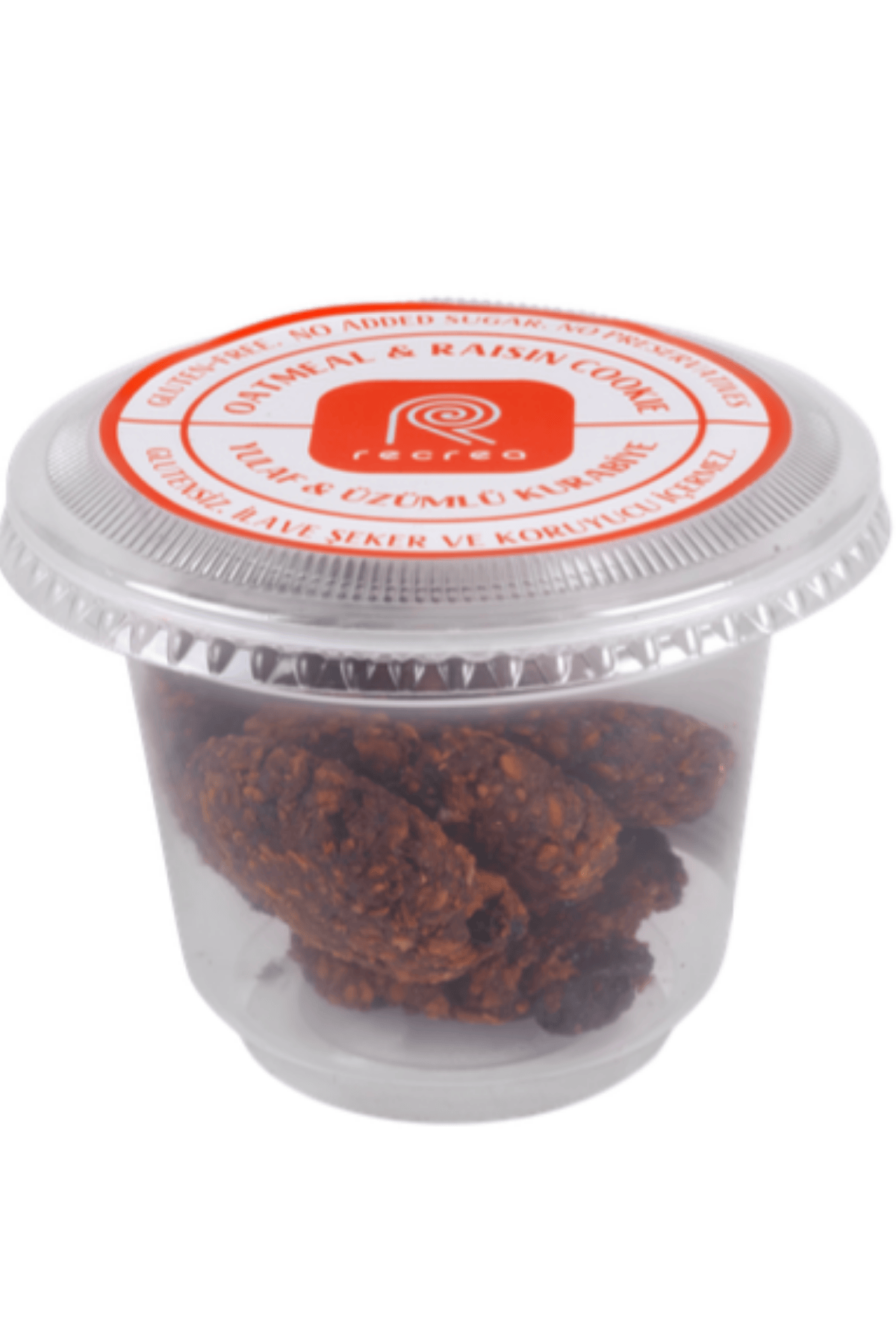 Glutensiz Yulaflı ve Üzümlü kurabiye