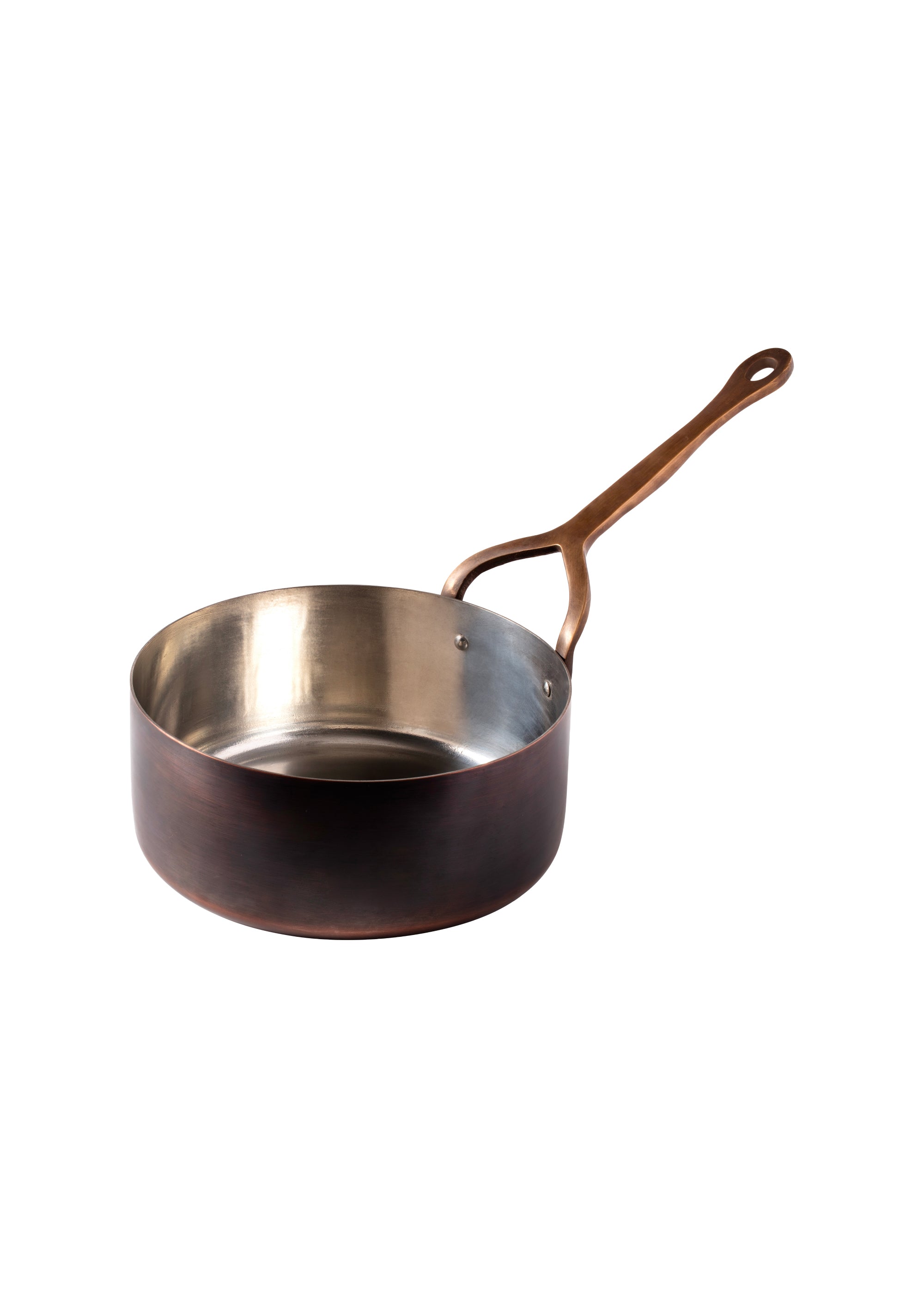 Voeux Tek Kulplu Tencere - Bakır - Artisan