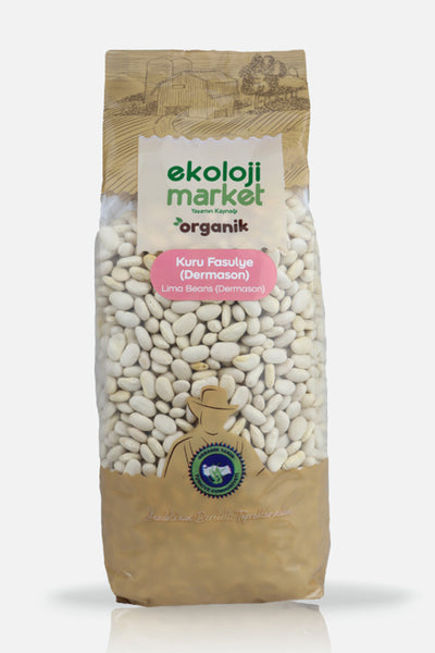 Organik Glutensiz Kuru Fasulye- Dermason 750 gr