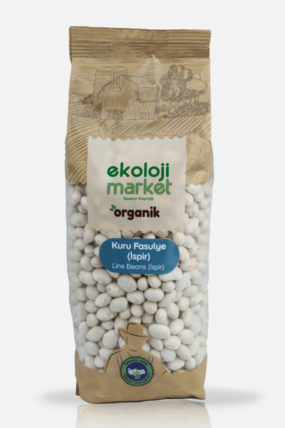 Organik Glutensiz Kuru Fasulye Şeker İspir 750 gr