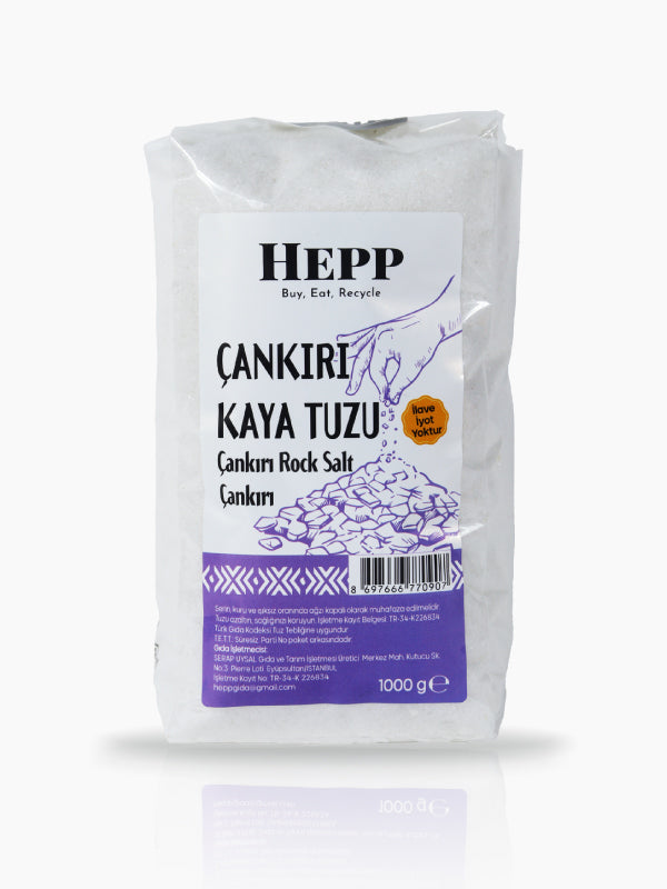 Hepp Çankırı Kaya Tuzu 1000 gr