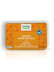 Organik Glutensiz Şekersiz Tahin Helvası Cinger 200 gr