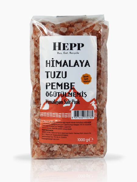 Hepp Himalaya Tuzu Pembe- Öğütmelik 1000 gr