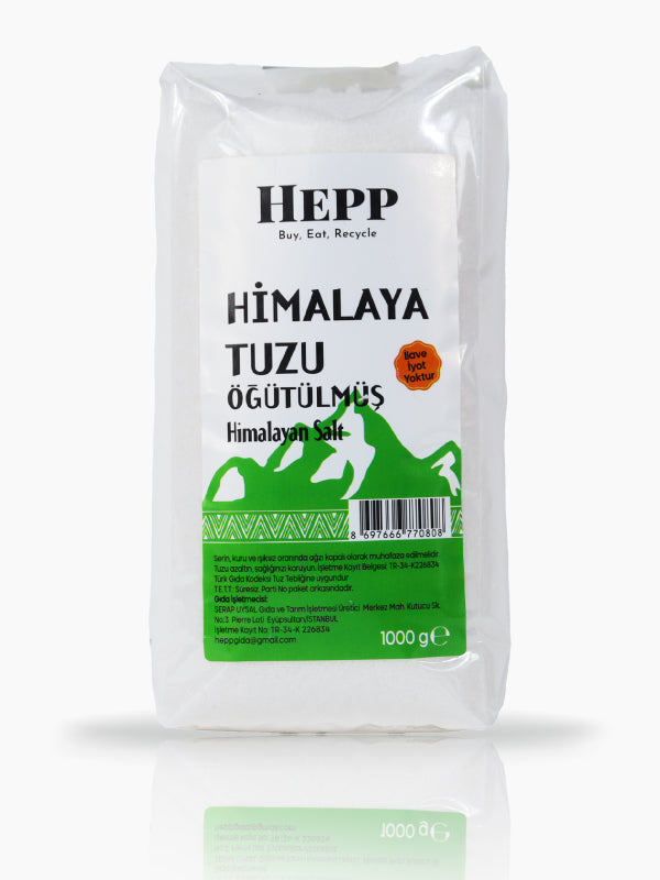 Hepp Himalaya Tuzu Beyaz- Öğütülmüş 1000 gr