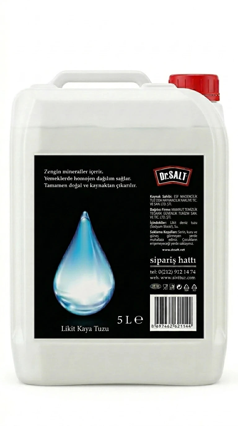 Sıvı Tuz Çözeltisi 84 Mineralli Sebil 5 Lt. - 6 Kg.