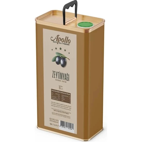 YENİ MAHSUL Ege Soğuk Sıkım Zeytinyağı 5 Lt.