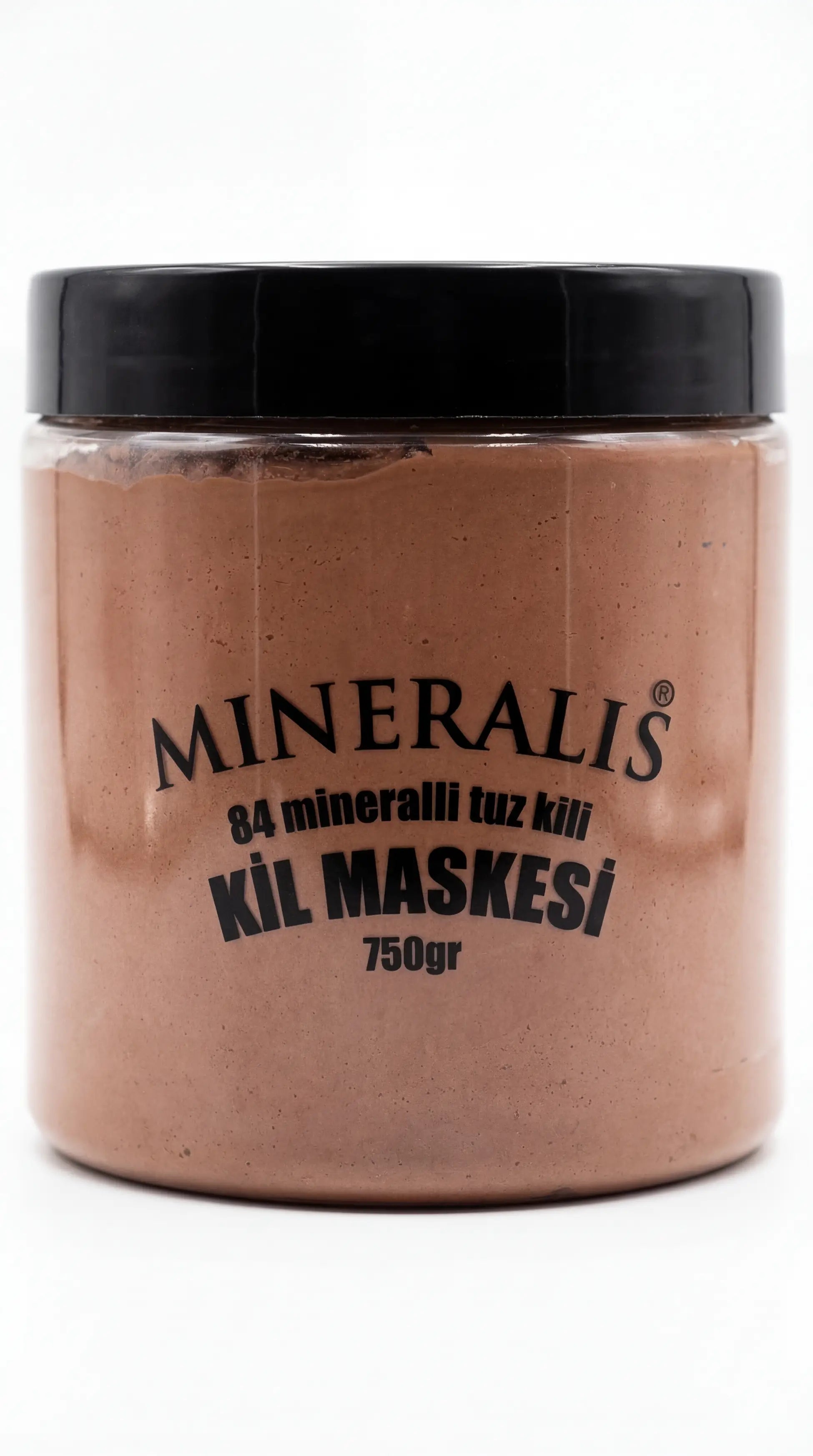 Yeni Ürün - Mineralis Doğal Tuz Killi Kırmızı Kil Maskesi 750 Gr. - Dr.SALT Sıvı Tuz İlaveli Gözenek Sıkılaştırıcı ve Siyah Nokta Karşıtı Kil Maskesi