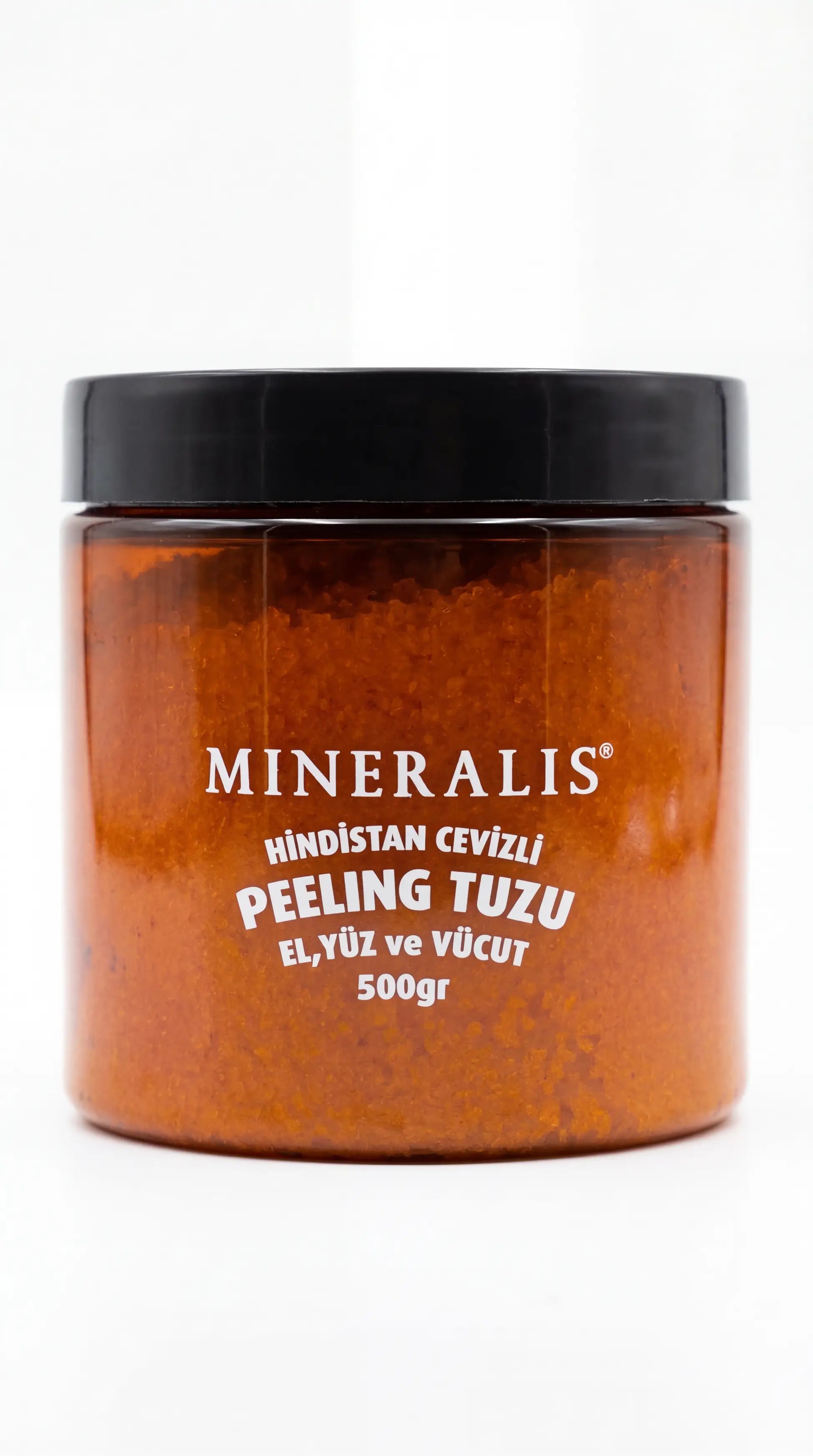 Yeni Ürün - Mineralis 84 Mineralli Peeling Tuzu - Doğal Yağlar ve Özler İçeren Peeling Tuzu 500 gr