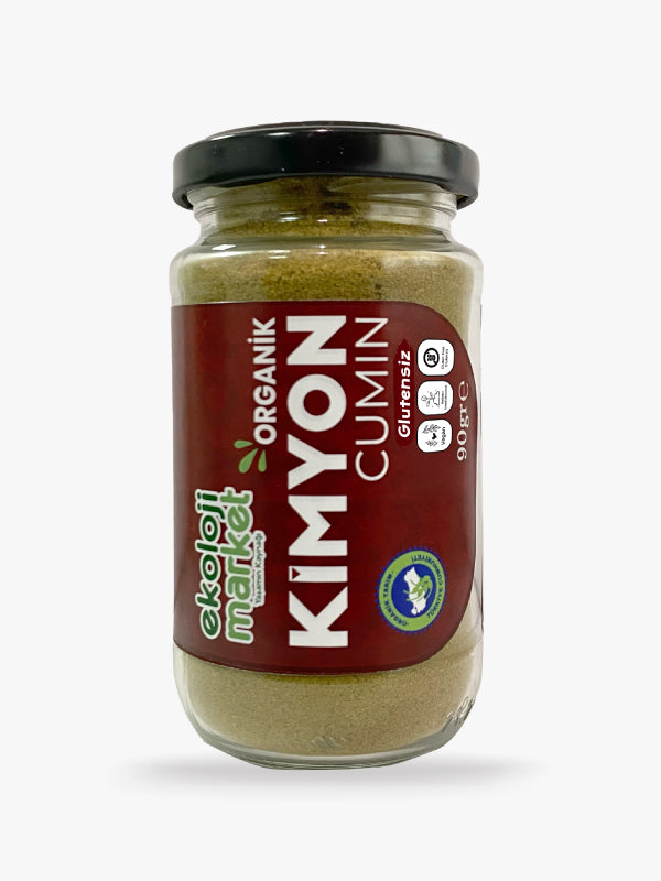 Organik Glutensiz Kavanoz Kimyon Toz 90 gr
