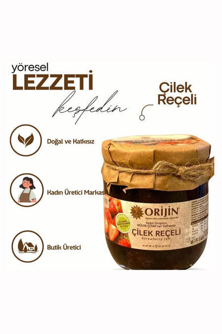 ÇİLEK REÇELİ 450 GR