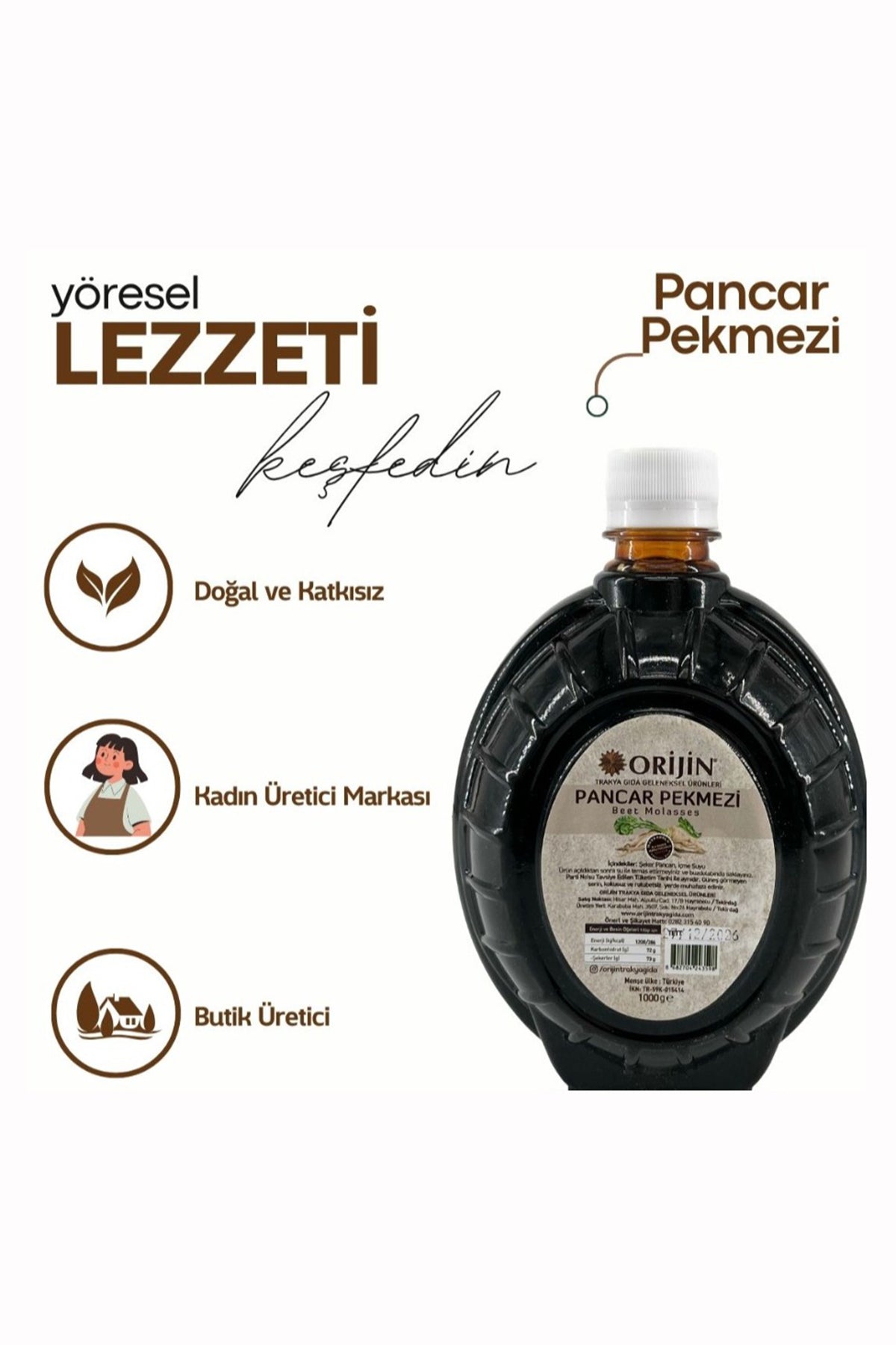 PANCAR PEKMEZİ 1KG